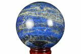 Polished Lapis Lazuli Sphere - Pakistan #170861-1